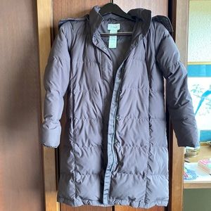 Ll bean down coat